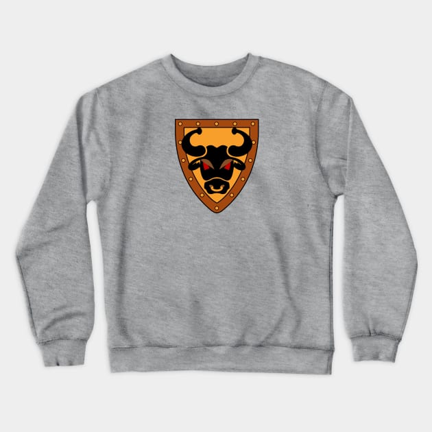 Bull Crewneck Sweatshirt by GrantMcDougall